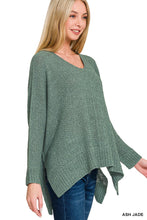 Load image into Gallery viewer, Lightweight Dolman V-neck Sweater