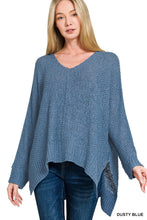 Load image into Gallery viewer, Lightweight Dolman V-neck Sweater