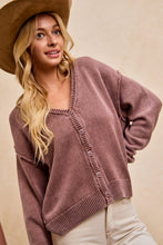 Load image into Gallery viewer, Button Up Sweater Cardigan