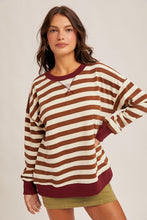 Load image into Gallery viewer, Contrast Stripes Sweatshirt