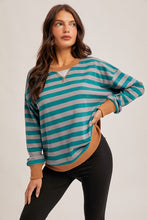 Load image into Gallery viewer, Contrast Stripes Sweatshirt