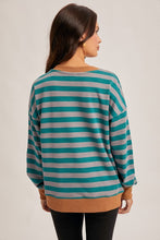 Load image into Gallery viewer, Contrast Stripes Sweatshirt
