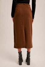 Load image into Gallery viewer, Brush Textured Midi Skirt