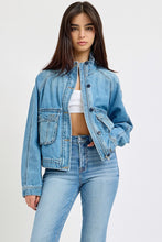 Load image into Gallery viewer, Denim Pocket Jacket