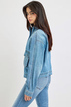 Load image into Gallery viewer, Denim Pocket Jacket