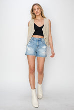 Load image into Gallery viewer, High Rise Side Slit Shorts by Risen