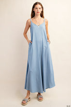 Load image into Gallery viewer, Chambray Jumpsuit
