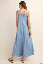 Load image into Gallery viewer, Chambray Jumpsuit