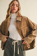 Load image into Gallery viewer, Oversized Corduroy Jacket