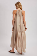 Load image into Gallery viewer, Halter Flowy Maxi Dress