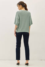 Load image into Gallery viewer, Oversized Short Sleeve Sweater