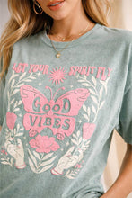 Load image into Gallery viewer, Good Vibes Butterfly T-Shirt