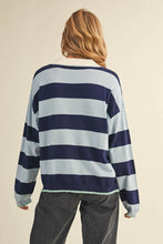 Load image into Gallery viewer, Stripped Rugby Sweater