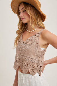 Crochet Lace Tank