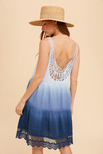 Load image into Gallery viewer, Tiered Crochet Dress