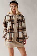 Load image into Gallery viewer, Relaxed Fit Plaid Shacket