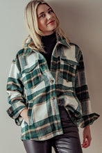 Load image into Gallery viewer, Relaxed Fit Plaid Shacket