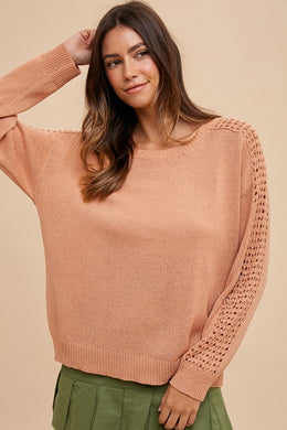 Crochet Detailed Sweater