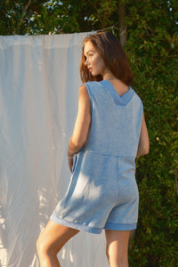 Mineral Washed Romper