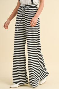 Striped Wide Leg Pants