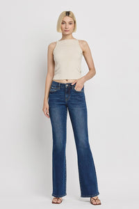 Mid-Rise Relaxed Bootcut