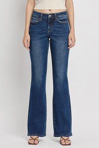 Mid-Rise Relaxed Bootcut