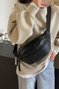 Woven Crossbody Sing Bag