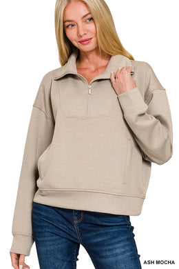 Scuba Quarter Zip Sweatshirt