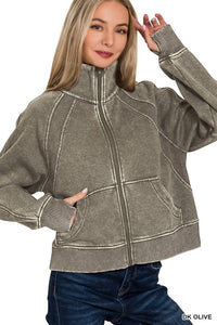 Zip-Up Sweatshirt