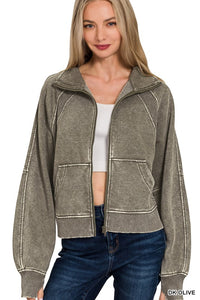 Zip-Up Sweatshirt