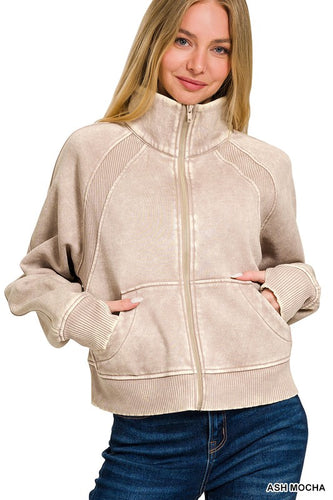 Zip-Up Sweatshirt