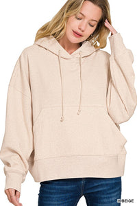 Oversized Hoodie w/ Kangaroo Pocket