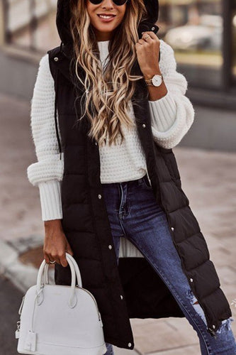 Long Puffer Vest