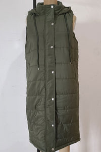 Long Puffer Vest