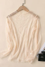 Load image into Gallery viewer, Sheer Lace Mesh Top