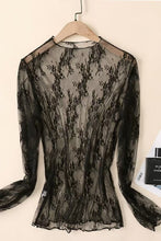 Load image into Gallery viewer, Sheer Lace Mesh Top