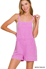 Load image into Gallery viewer, Gauze Tie Back Romper