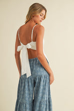 Load image into Gallery viewer, Cami Top w/ Open Tie Back