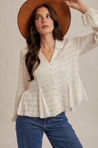 Flowy Button Down Top