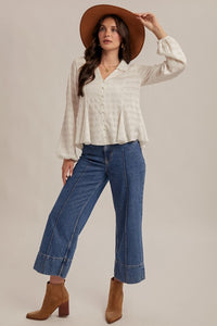 Flowy Button Down Top