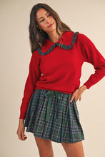 Load image into Gallery viewer, Plaid Pleated Mini Skirt w/ Inner Shorts