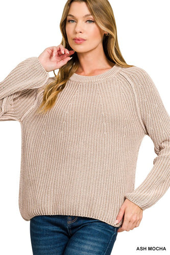 Stone Washed Sweater