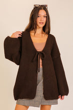 Load image into Gallery viewer, Front Tie Cardigan