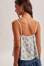 Load image into Gallery viewer, Floral Tie Tank