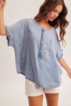 Load image into Gallery viewer, Dolmen Denim Top