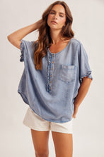Load image into Gallery viewer, Dolmen Denim Top
