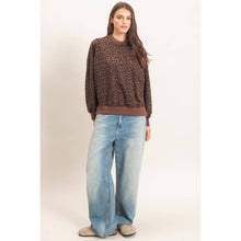 Load image into Gallery viewer, Leopard Print Sweatshirt