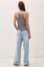 Load image into Gallery viewer, Comfy Wide Leg Denim Pants