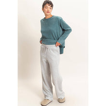 Load image into Gallery viewer, Mineral Washed Waffle Knit Top