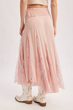 Load image into Gallery viewer, Flowy Lace Maxi Skirt